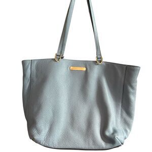 Michael Kors‎ Harper Large East West Tote Bag / purse Powder Blue Women's